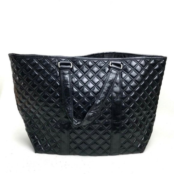 AUTHENTIC MARC JACOBS Quilted tote (old model) Medium size Tote Bag PVC Black - Picture 2 of 8